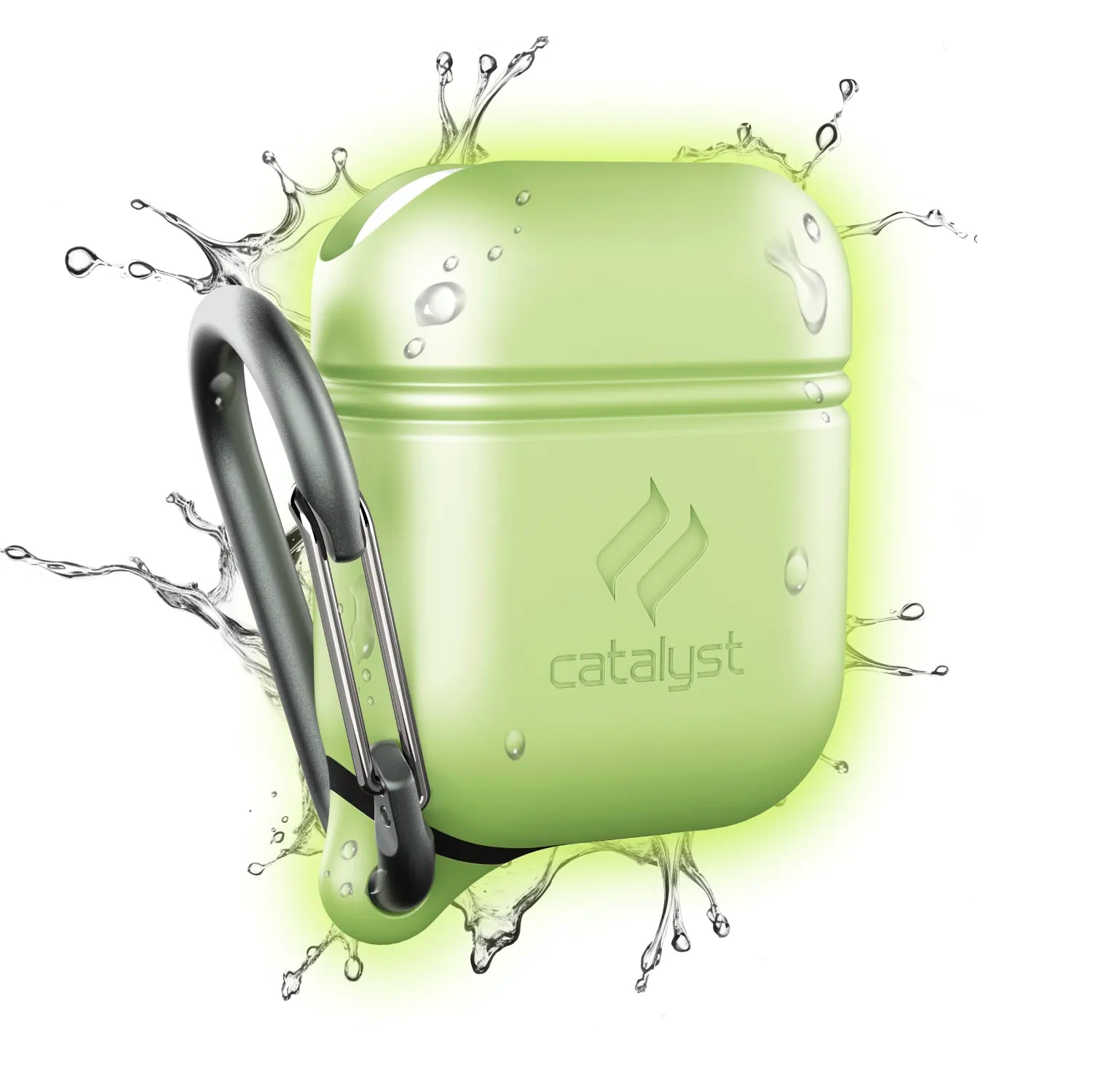 AirPods (Gen 2/1) - Waterproof Case + Carabiner-CA