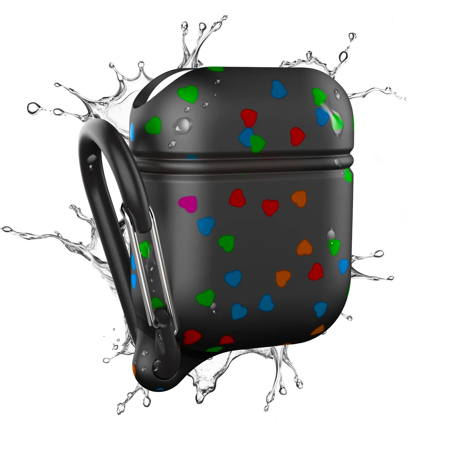 AirPods (Gen 2/1) - Waterproof Case + Carabiner-CA