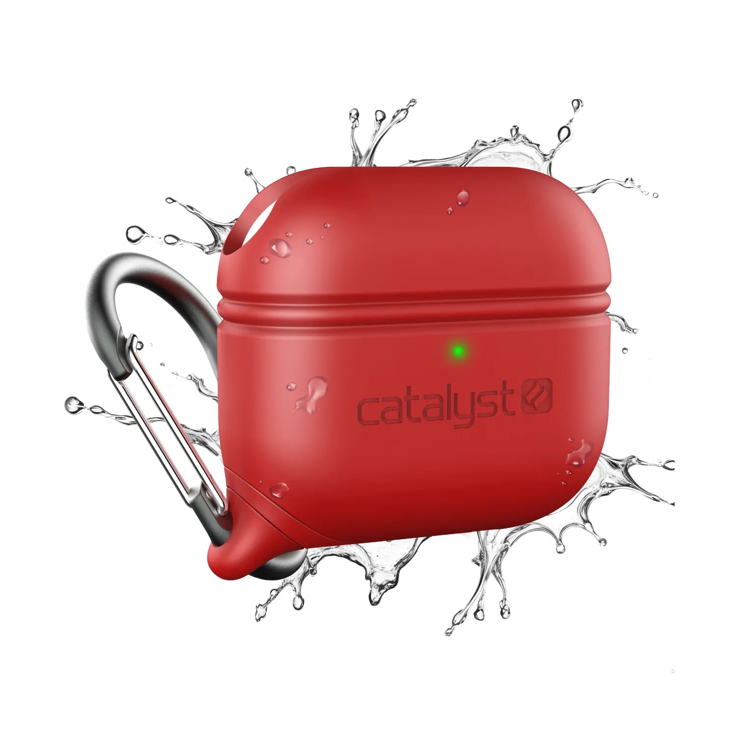 AirPods (Gen 3) - Waterproof Case + Carabiner-CA