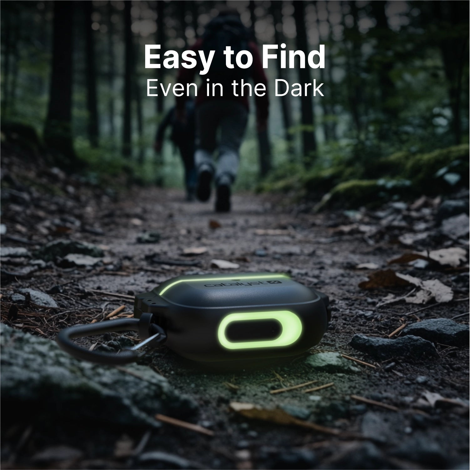 AirPods Pro (Gen 2/1) - 100M Waterproof Total Protection Case + Carabiner