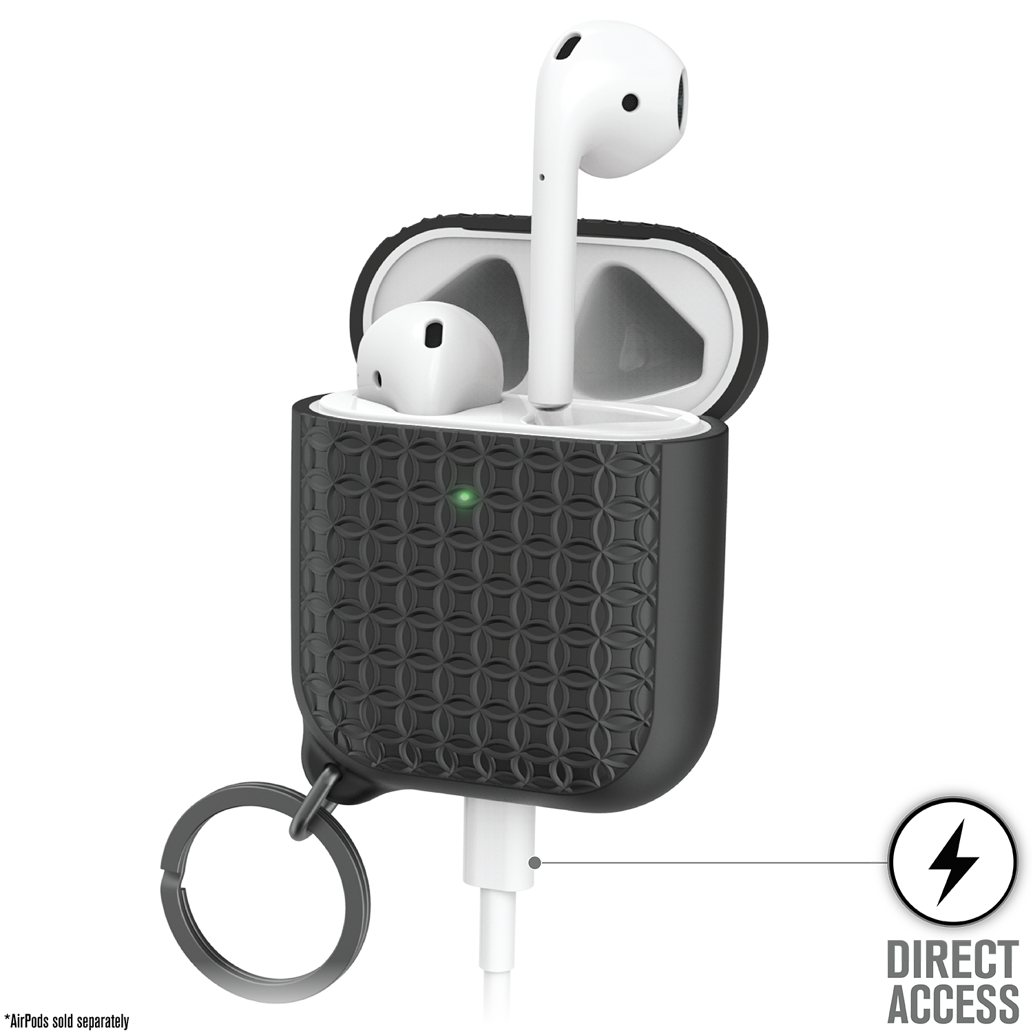 AirPods (Gen 2/1) - Case + Keyring