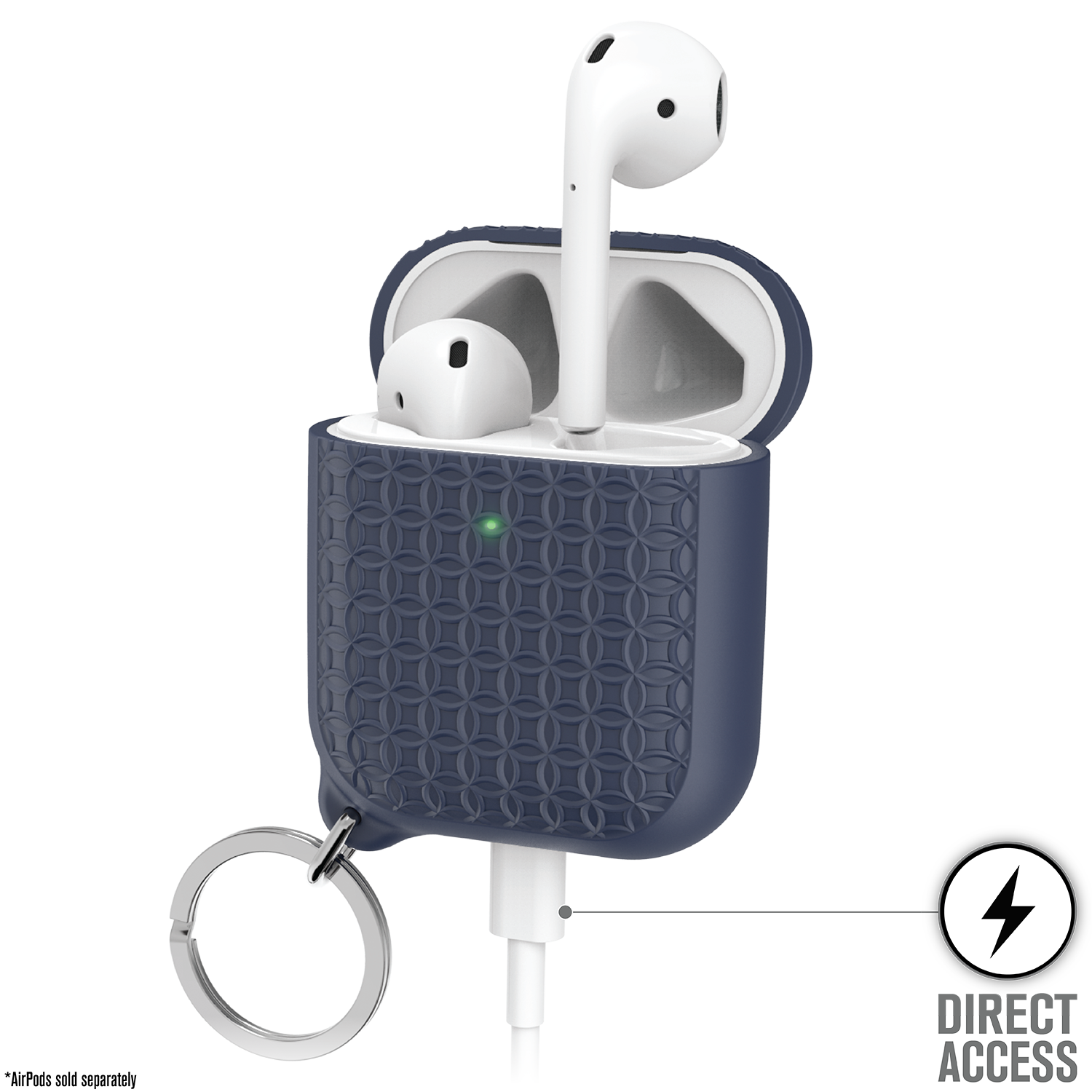 AirPods (Gen 2/1) - Case + Keyring
