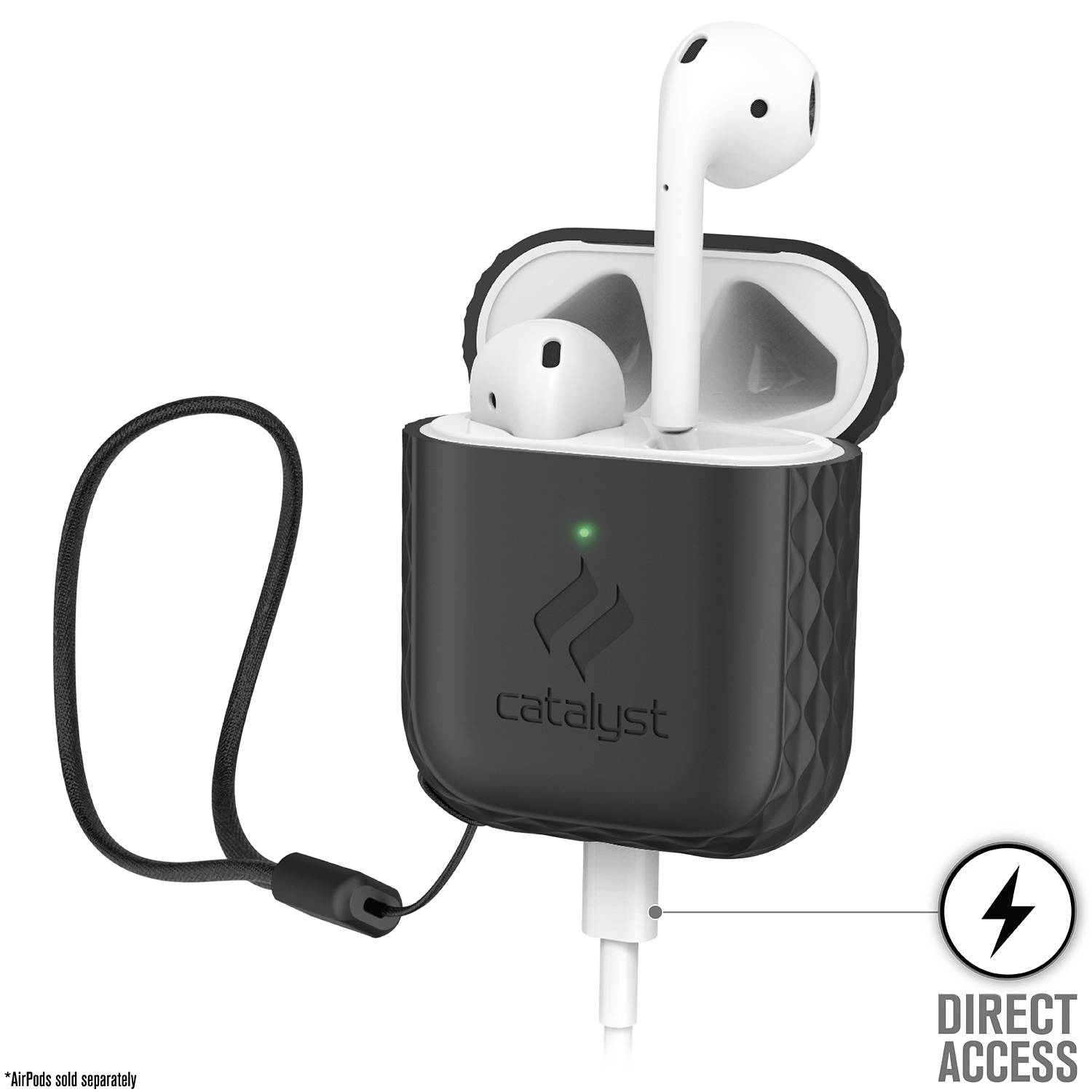 AirPods (Gen 2/1) - Case + Lanyard-UK