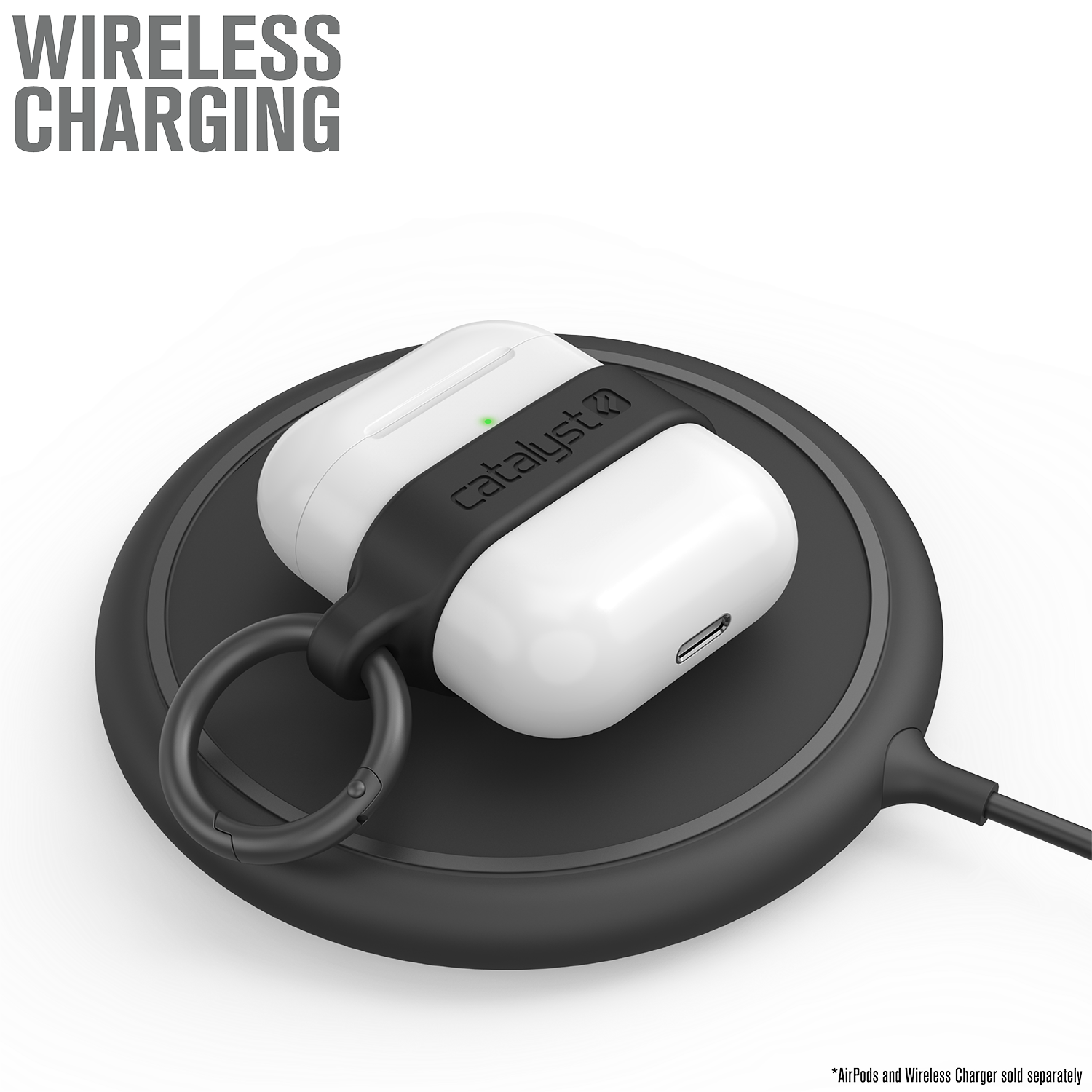 CATAPDLOOPBLK | Minimalist Case for AirPods