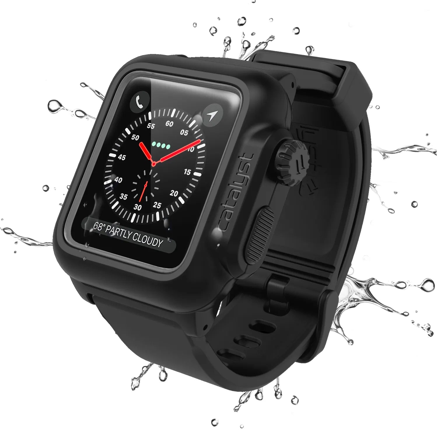 42mm - 100M Waterproof Case + Band for Apple Watch Series 3/2-UK