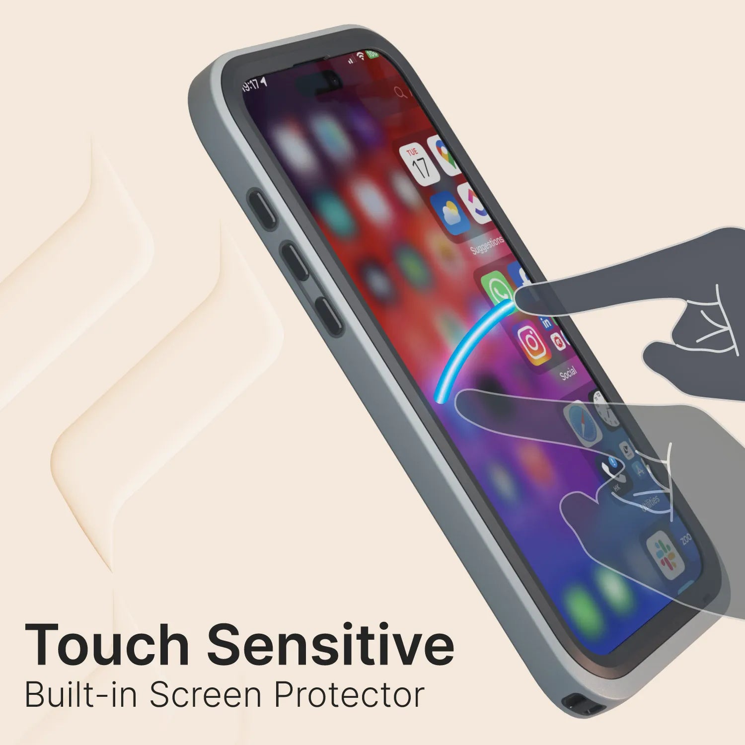 iPhone 15 Pro Max - Waterproof Case, Total Protection-B2B