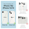 iPhone 16e/14/13 - Crux Case, MagSafe Compatible