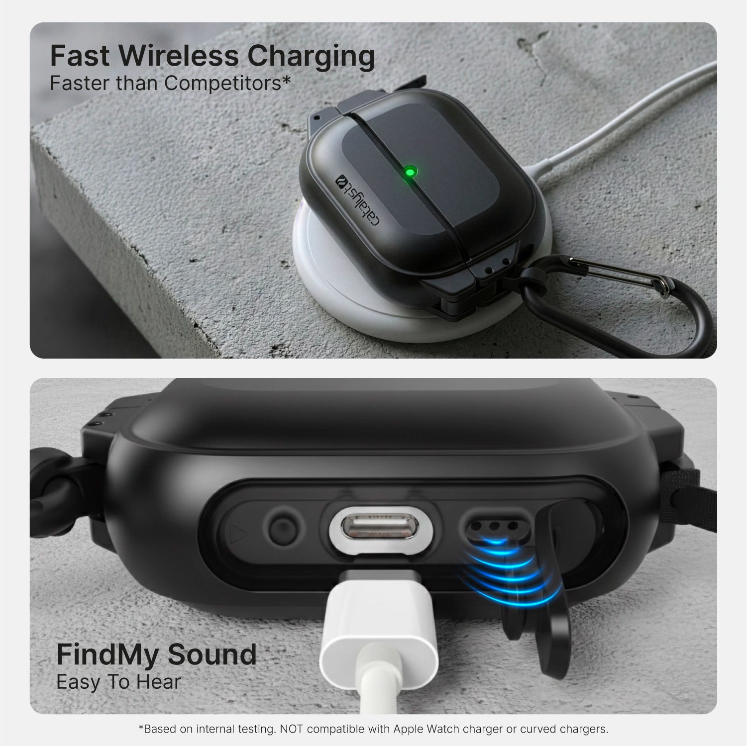 AirPods Pro 3 - 100M Waterproof Total Protection Case + Carabiner