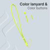Colored Lanyard & Buttons
