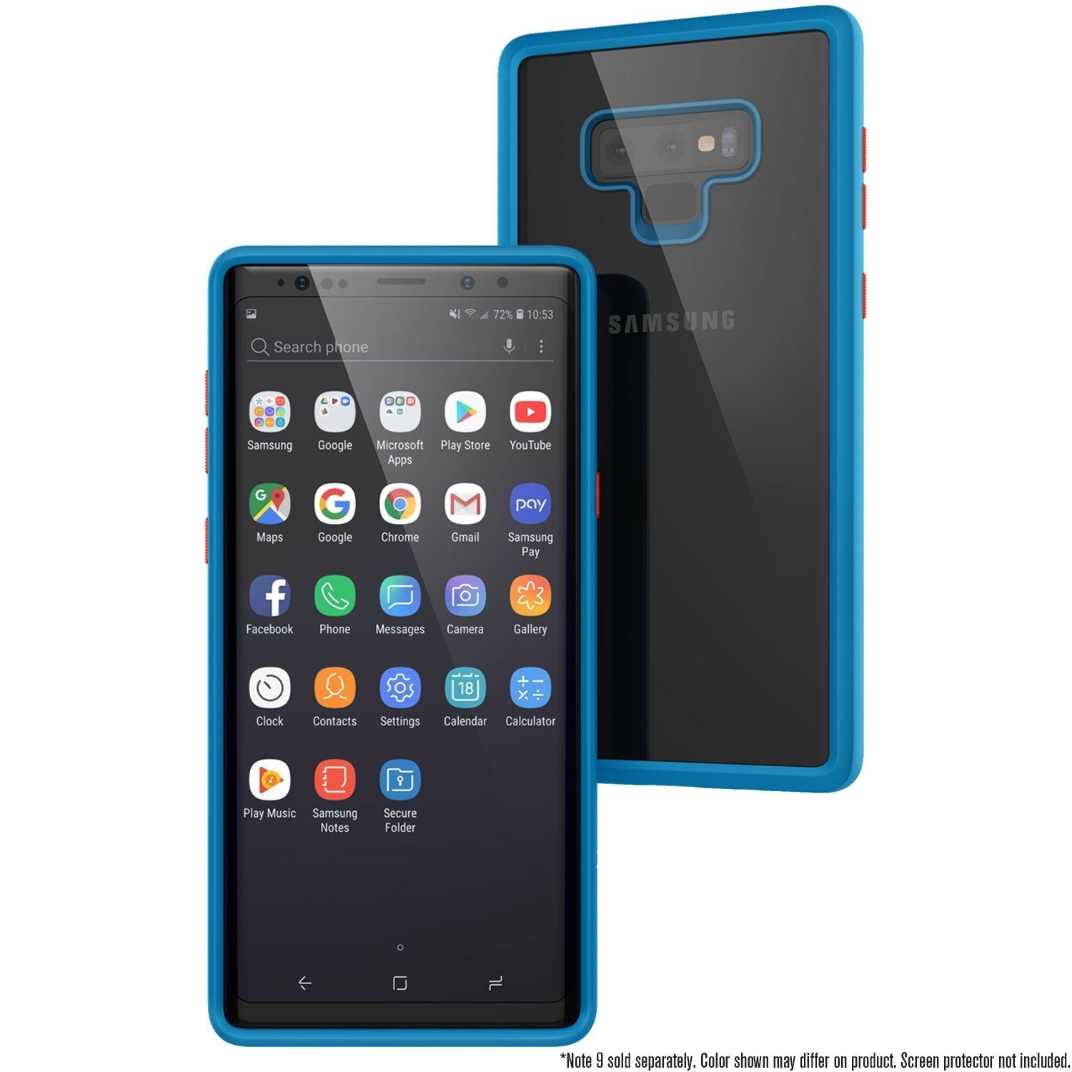 Samsung Galaxy Note 9 - Impact Protection Case-UK