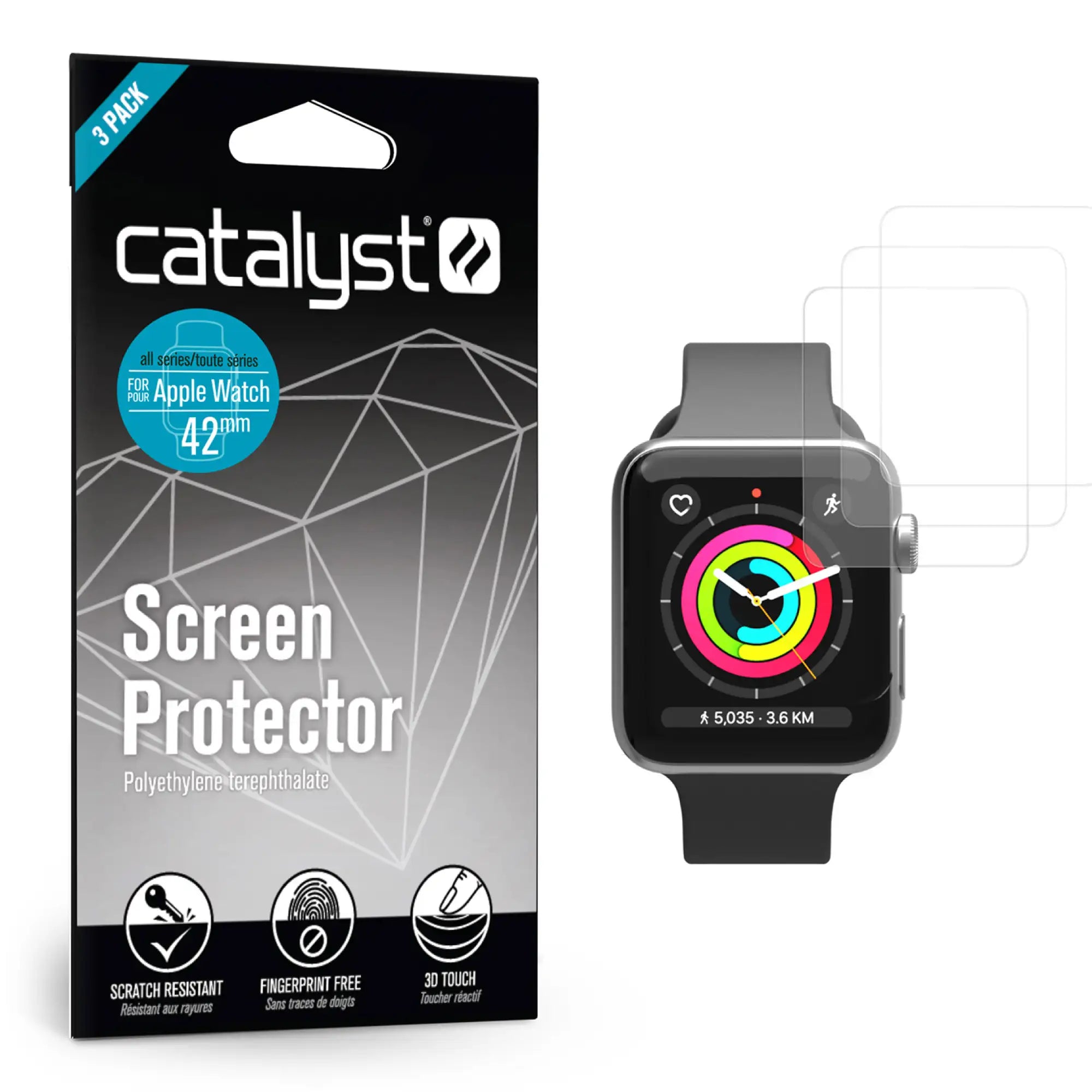 42mm Screen Protector for Apple Watch Series 3/2/1/0-UK