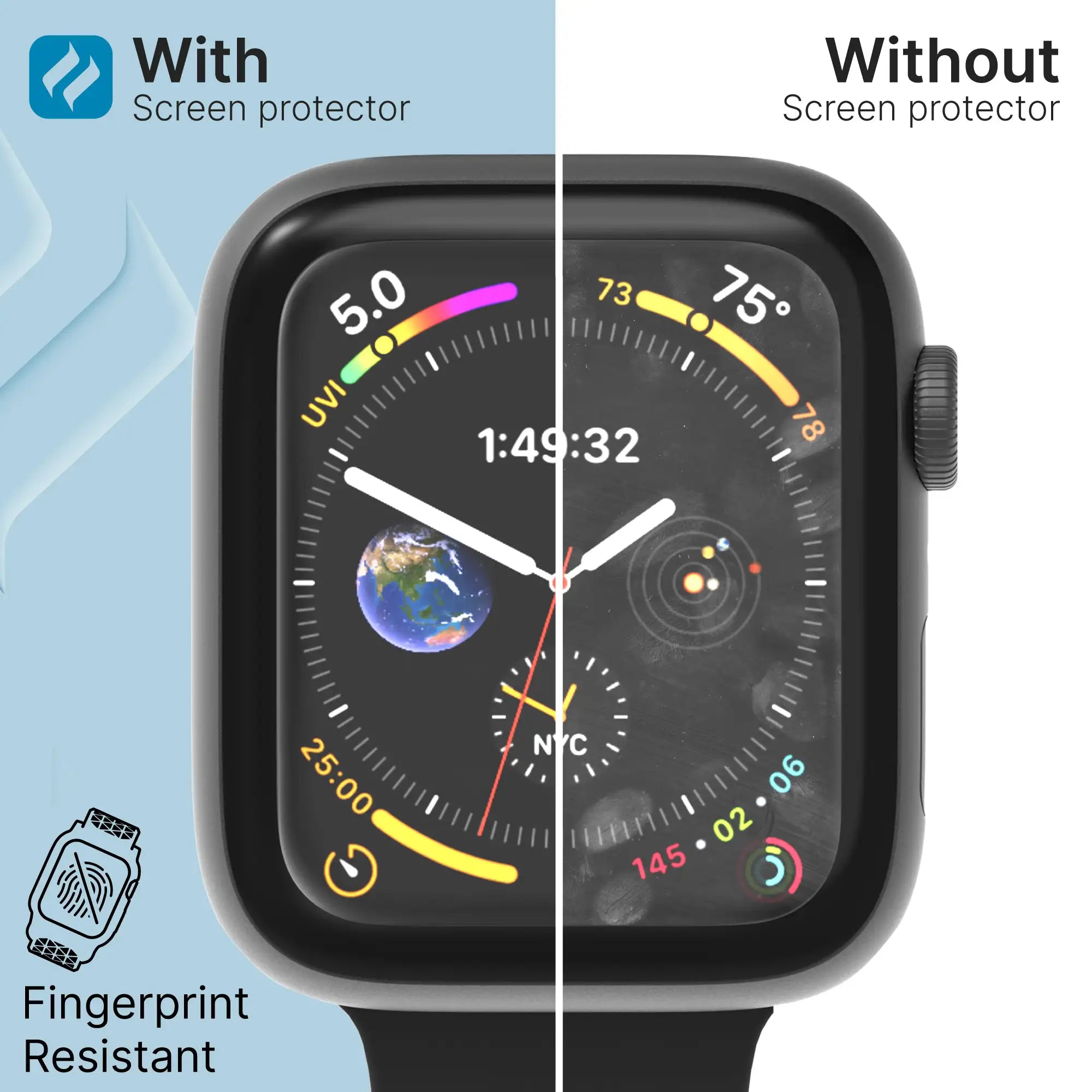 42mm - Screen Protector for Apple Watch Series 3/2/1/0-UK