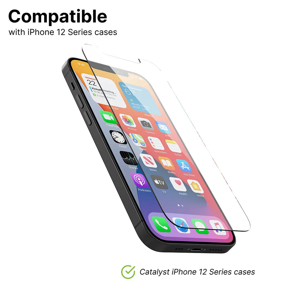 iPhone 12 Pro Max - Tempered Glass Screen Protector-CA