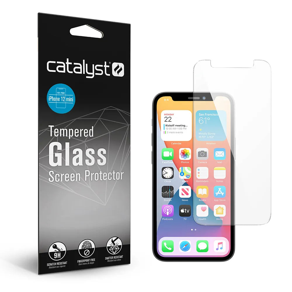 iPhone 12 mini - Tempered Glass Screen Protector-CA