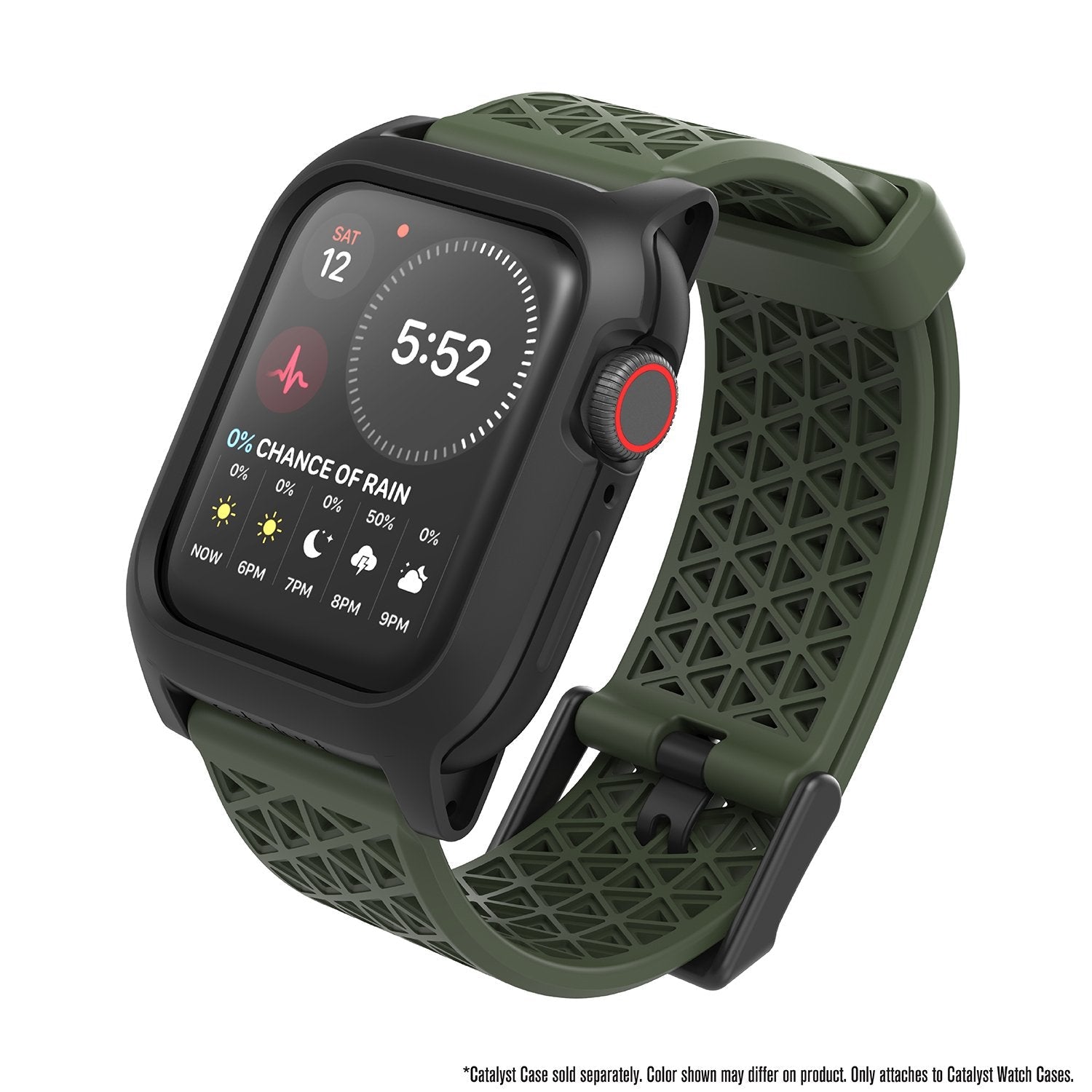 Small Size Band for Catalyst Case for Apple Watch Series 9/8/7/6/5/4/3/2/1/0/SE (Gen 2/1)