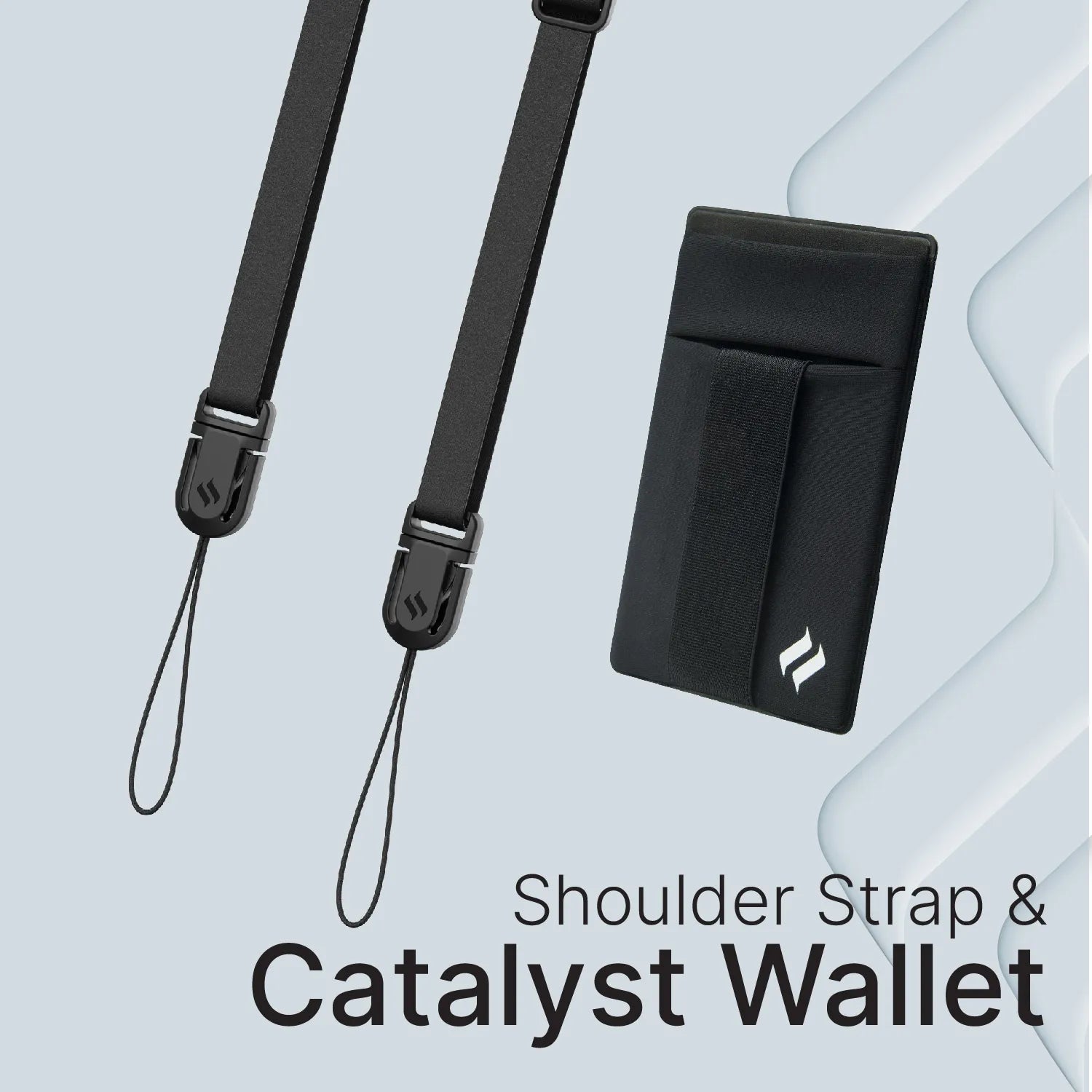 Stick On Wallet & Shoulder Strap Bundle-B2B