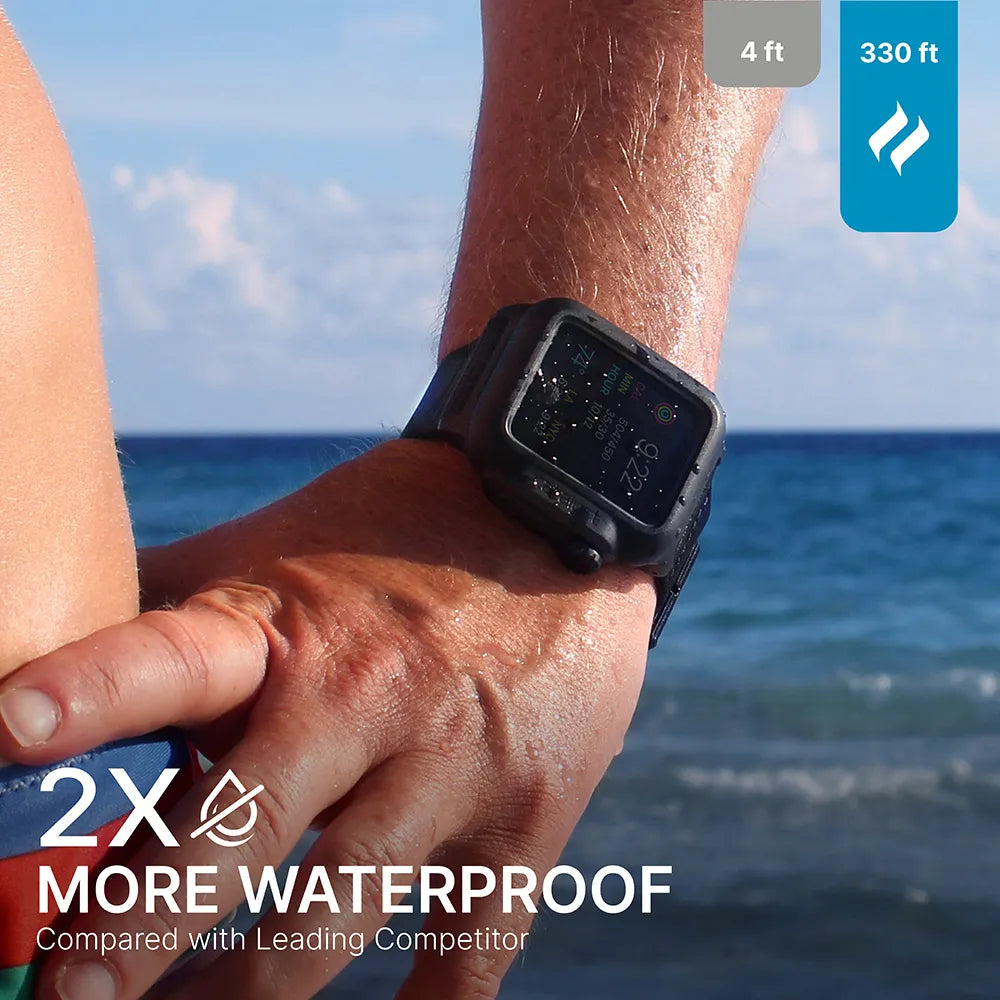 42mm - 100M Waterproof Case + Band for Apple Watch Series 3/2-B2B