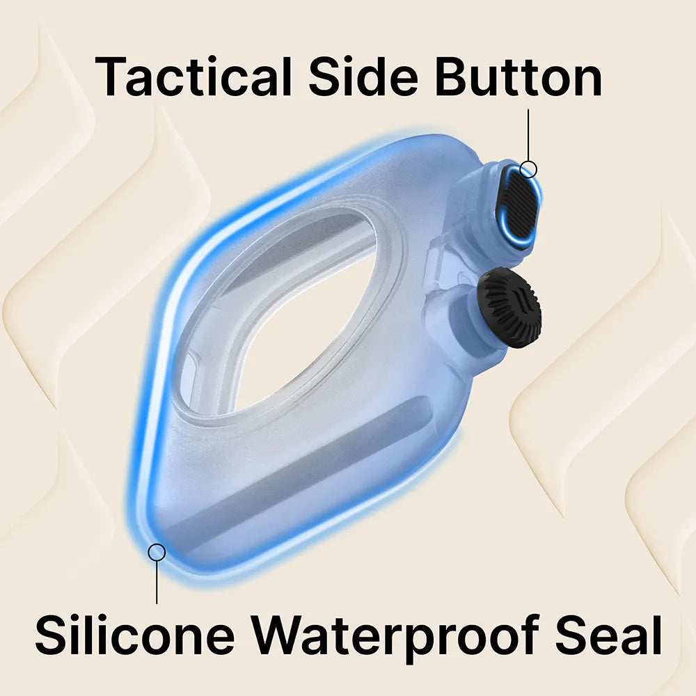 45mm - 100M Waterproof Case + Band for Apple Watch Series 9/8/7