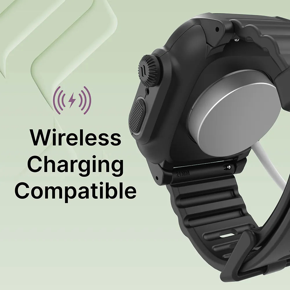45mm - 100M Waterproof Case + Band for Apple Watch Series 9/8/7
