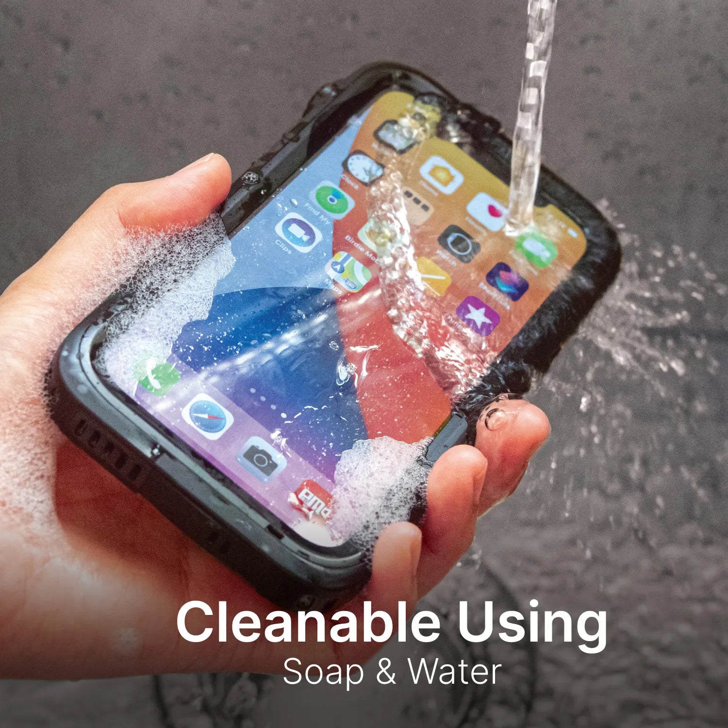 iPhone 12 - Waterproof Case, Total Protection-B2B