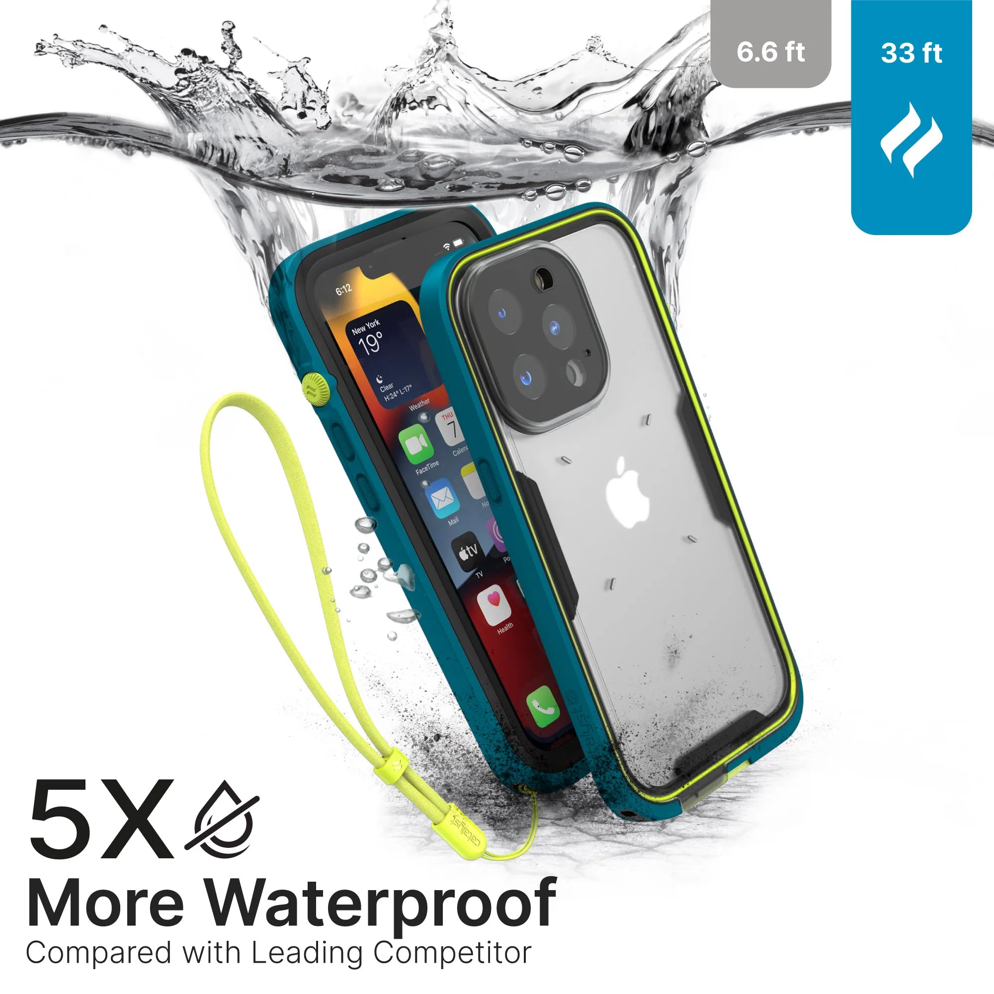iPhone 13 Pro - Waterproof Case, Total Protection-B2B