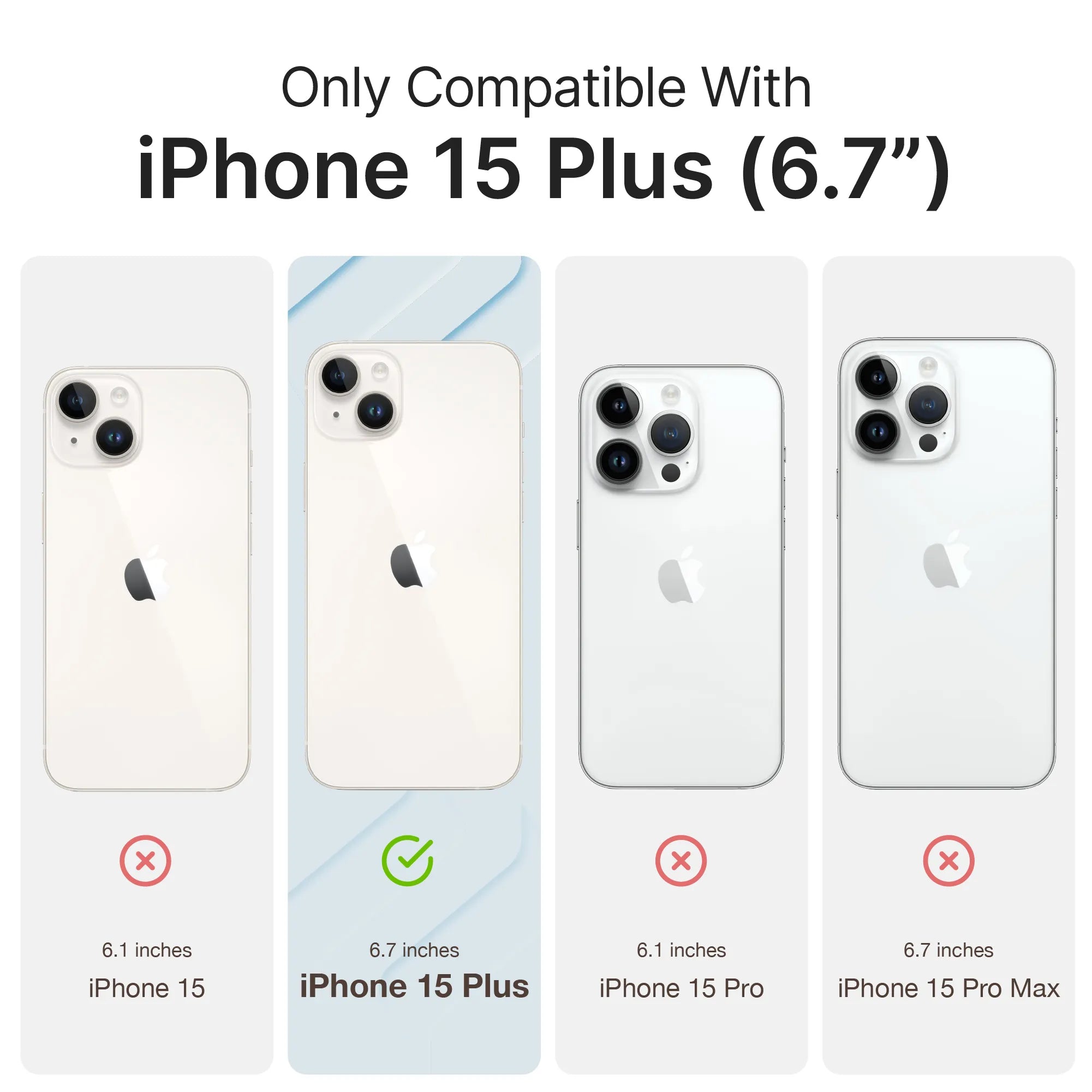 iPhone 15 Plus - Influence Case, MagSafe Compatible