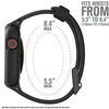 CAT44DROP5BLK | Impact Protection Case V2 for Apple Watch Series 5 & 4 - 44mm