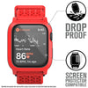 CAT44DROP5RED | Impact Protection Case V2 for Apple Watch Series 5 & 4 - 44mm