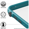 CATDRPHXTEAL | Impact Protection Case for iPhone X/Xs