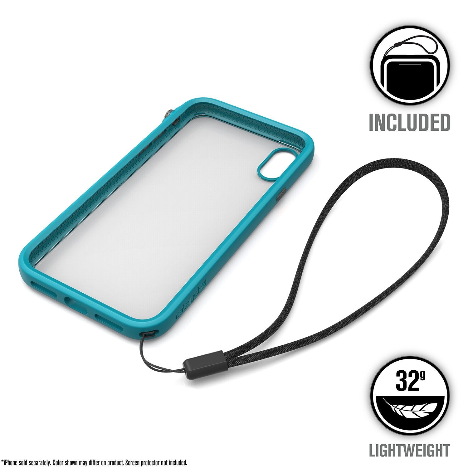 CATDRPHXTEAL | Impact Protection Case for iPhone X/Xs