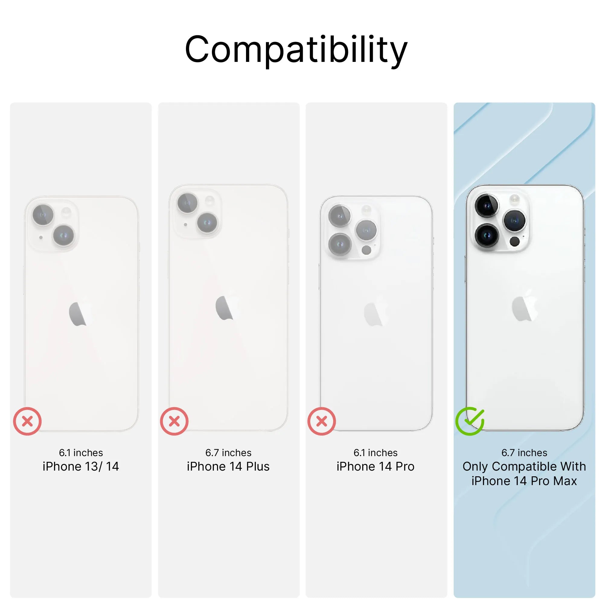 iPhone 14 Pro Max - Waterproof Case, Total Protection-CA