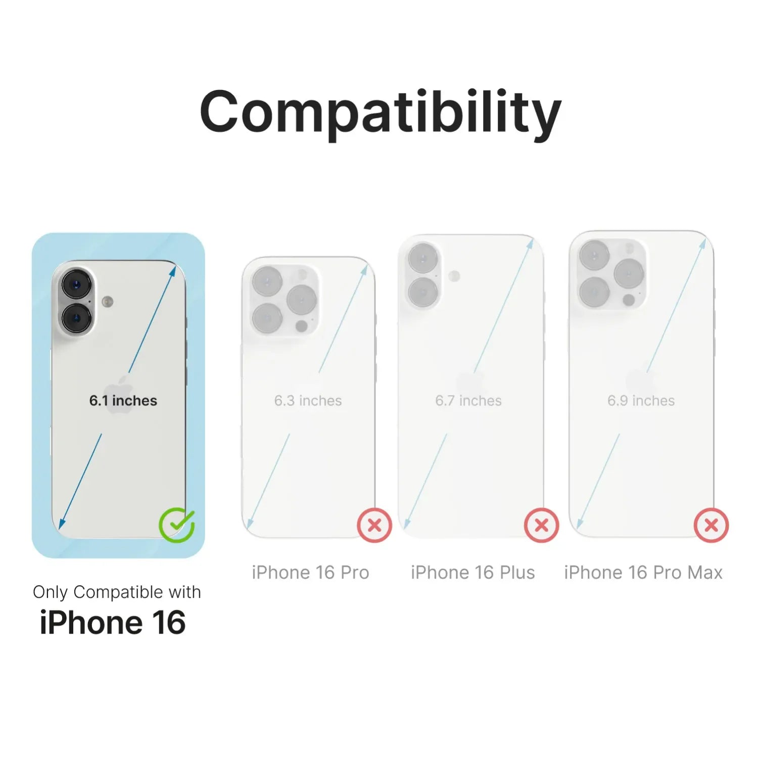 iPhone 16 - Influence Case, MagSafe Compatible