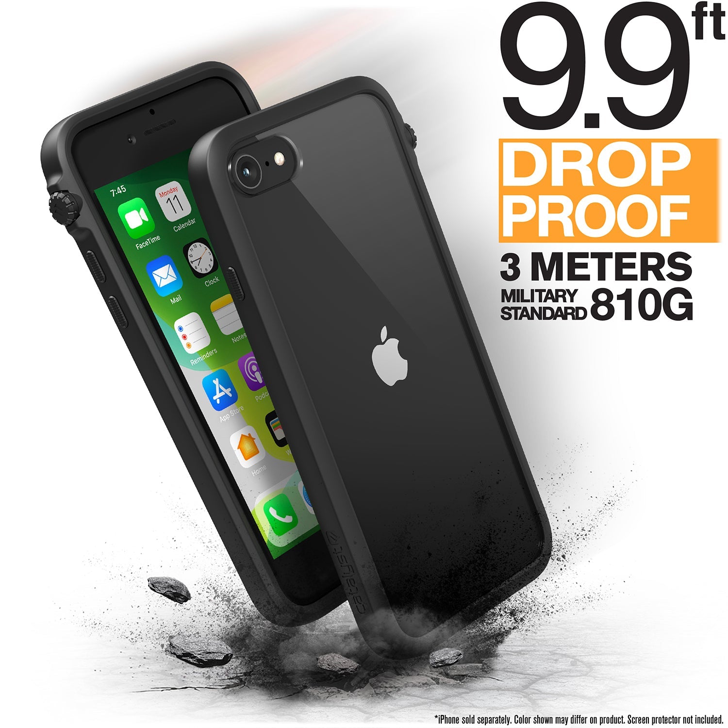 CATDRPH8BLK | Impact Protection Case for iPhone 8 & 7