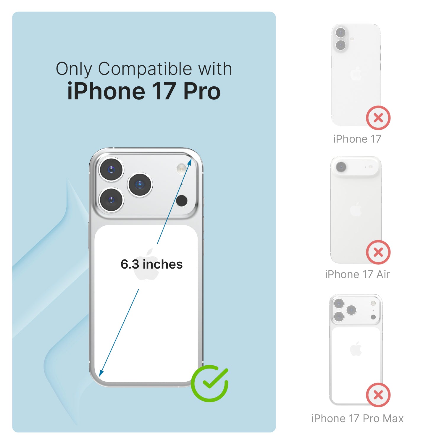 iPhone 17 Pro - Influence Case, MagSafe Compatible-CA (Pre-Order)
