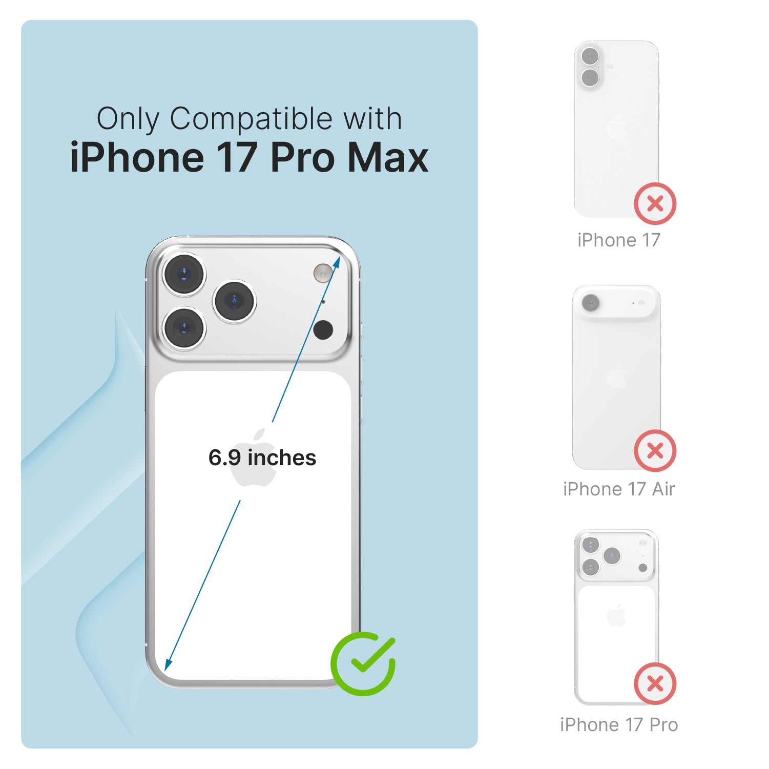 iPhone 17 Pro Max - Influence Case, MagSafe Compatible-CA (Pre-Order)