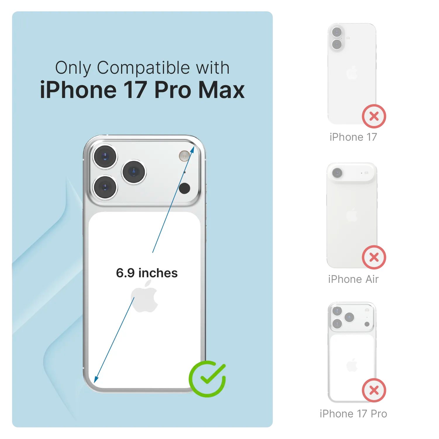 iPhone 17 Pro Max - Influence Case, MagSafe Compatible