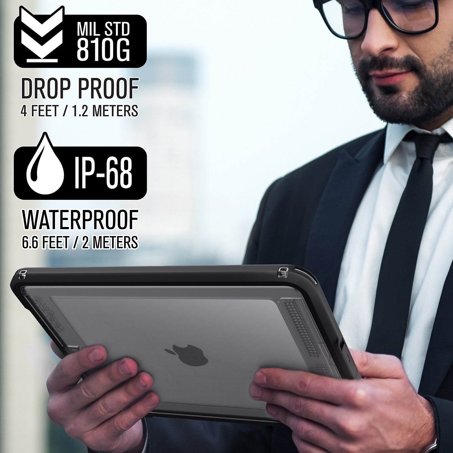 CATIPDAIR3BLK | Waterproof Case for 10.5" iPad Air (3rd Gen - 2019)