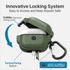AirPods (Gen 3) - 100M Waterproof Total Protection Case + Carabiner-CA