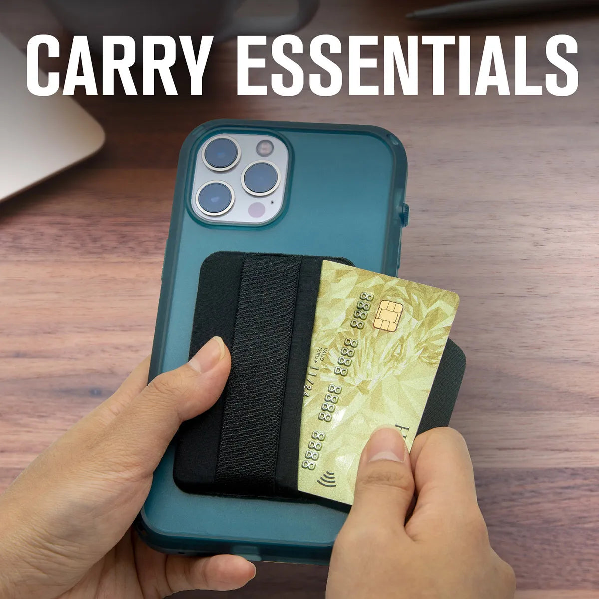 Crux Gear - Stick on Wallet-CA