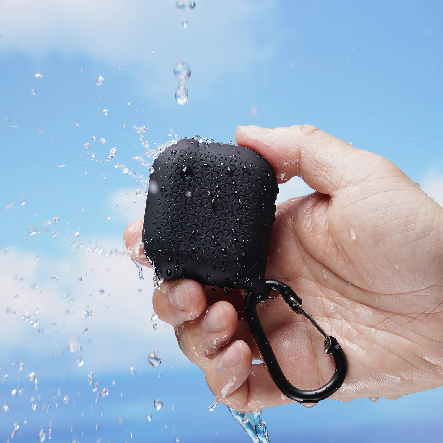 AirPods (Gen 3) - Waterproof Case + Carabiner-UK