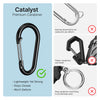 AirPods Pro (Gen 3/2/1) - Waterproof Case + Carabiner