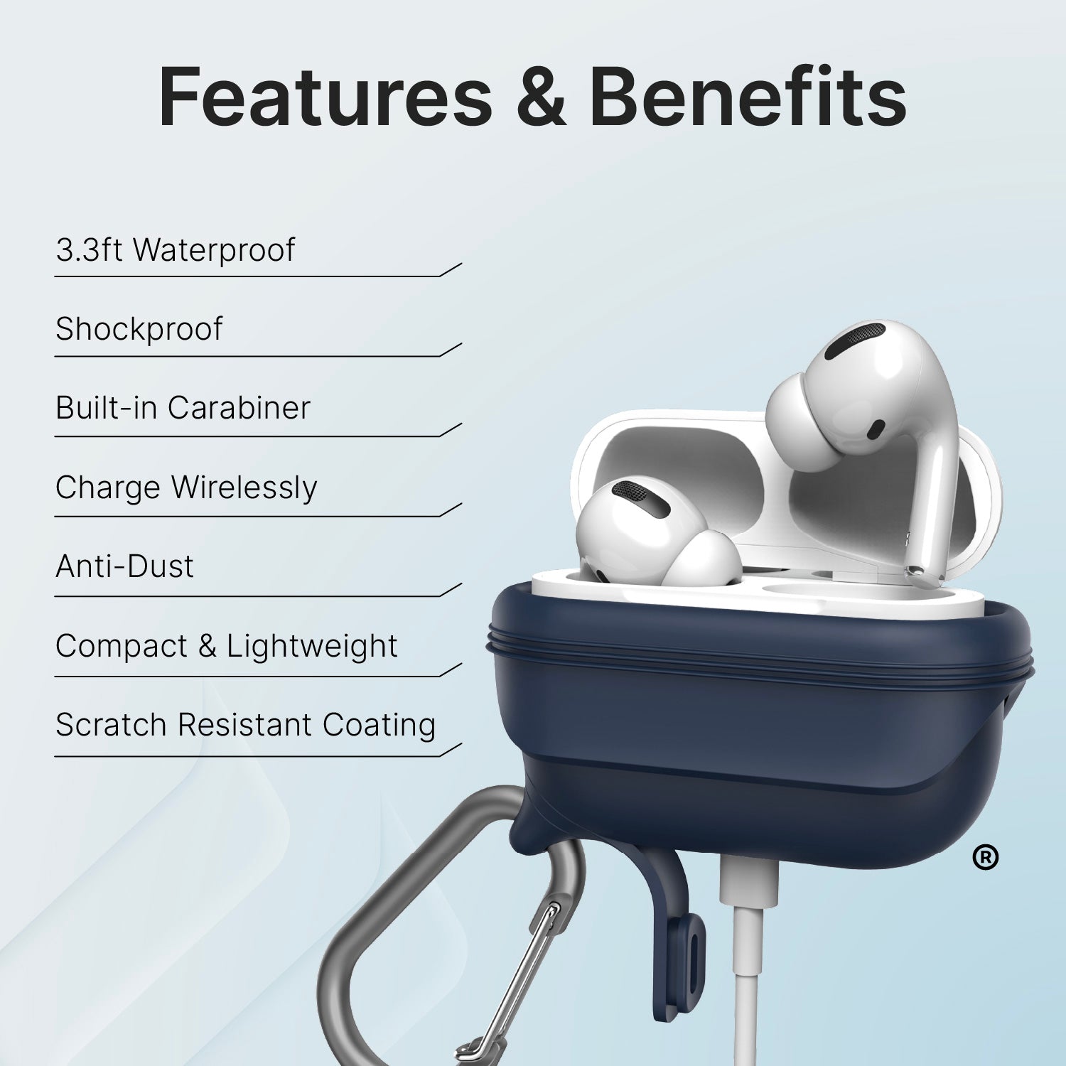 Catalyst® AirPods Pro Case Award-Winning Design for 1st & 2nd