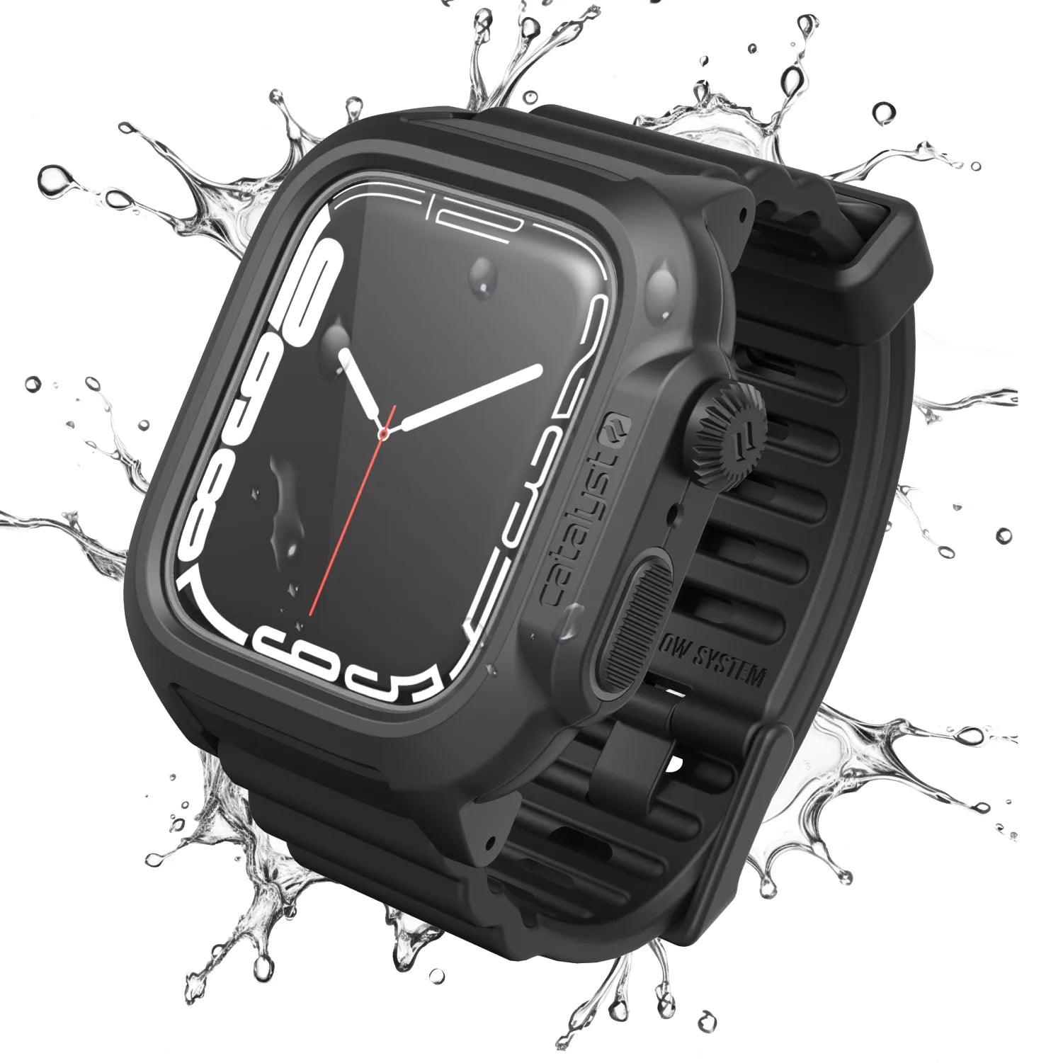 45mm - 100M Waterproof Case + Band for Apple Watch Series 9/8/7