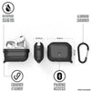 AirPods Pro (Gen 2/1) - Waterproof Case + Carabiner-UK