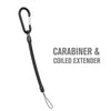 Carabiner & Coiled Extender-UK