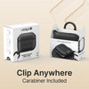 AirPods Pro (Gen 2/1) - Waterproof Case + Carabiner