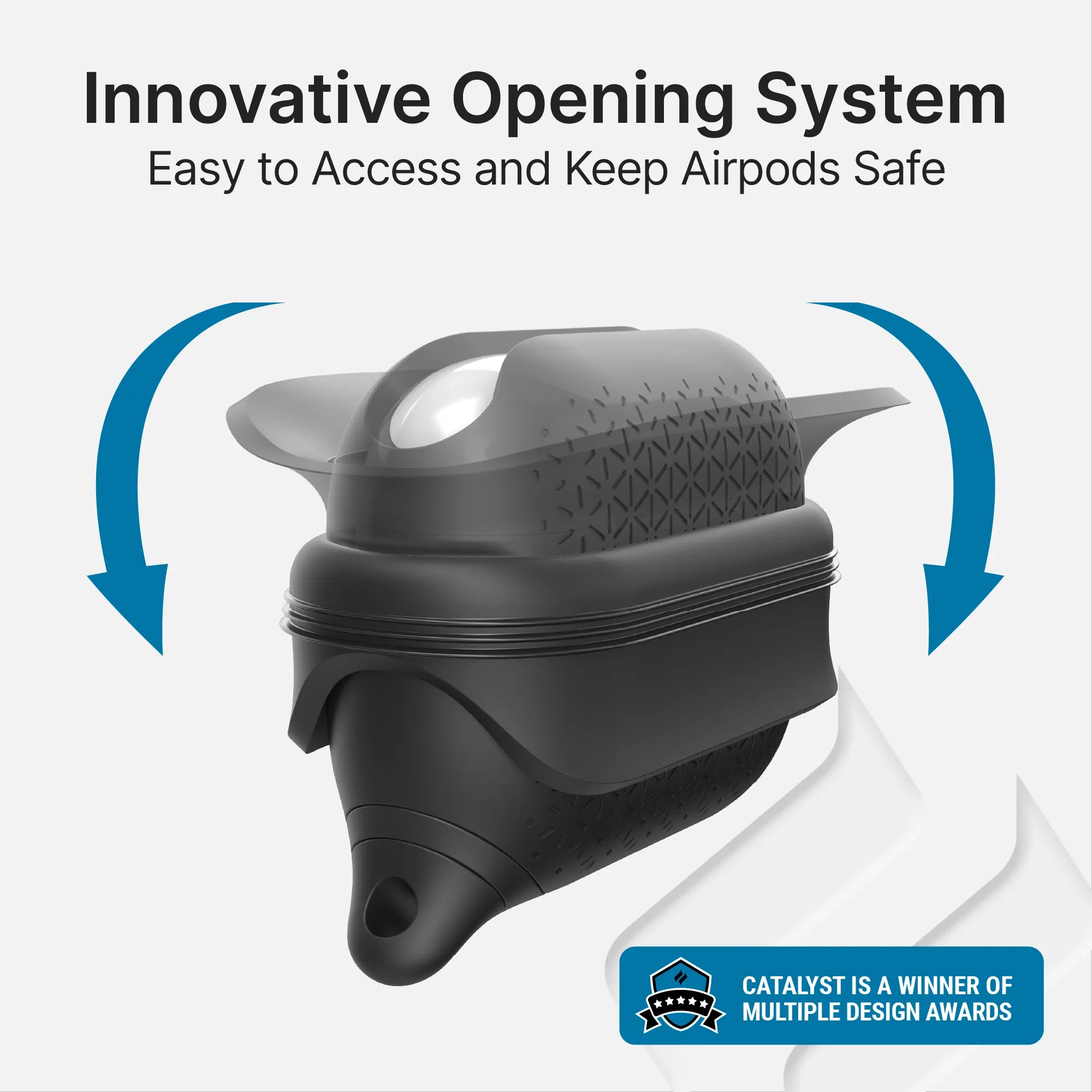 AirPods Pro (Gen 2/1) - Waterproof Case + Carabiner-CA