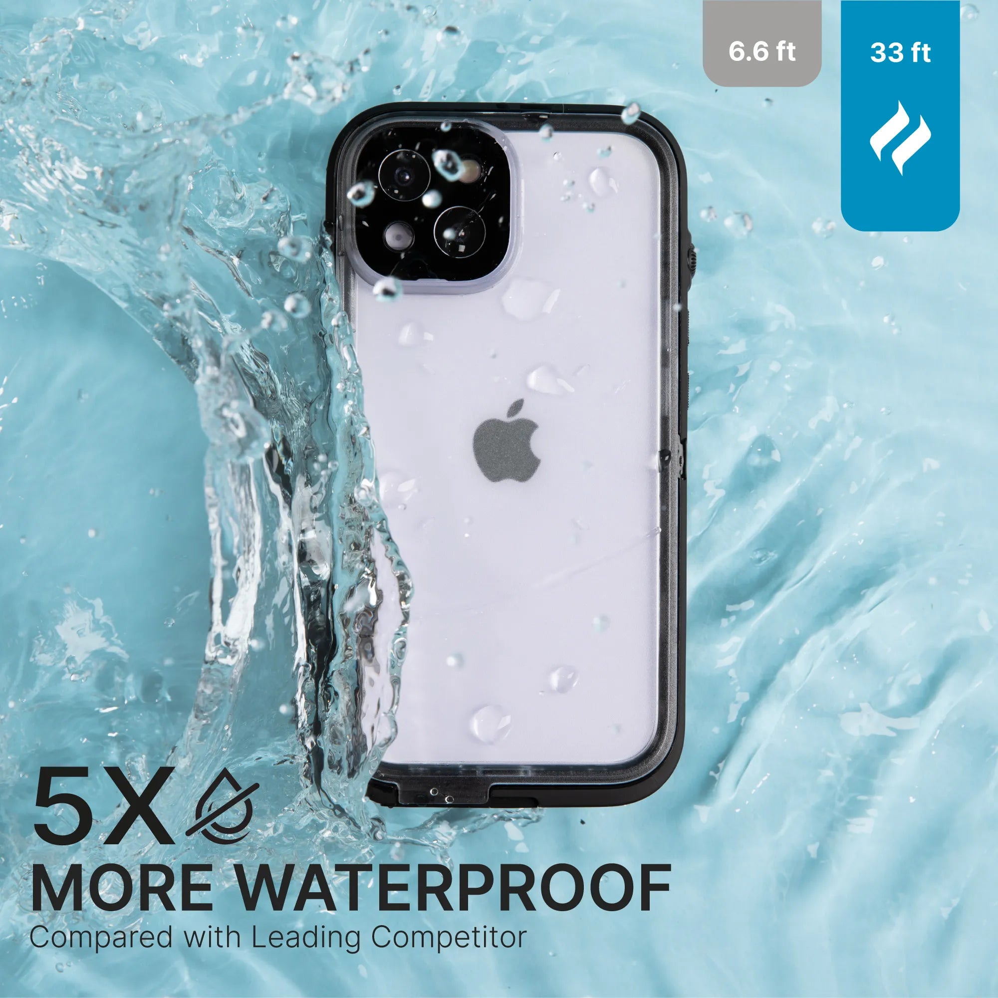 iPhone 14 Plus - Waterproof Case, Total Protection-CA