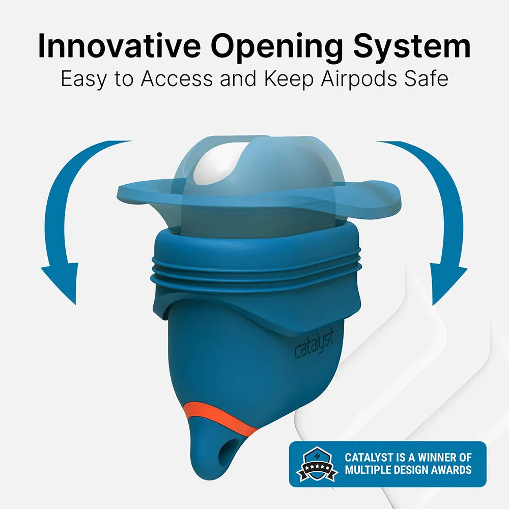 AirPods (Gen 2/1) - Waterproof Case + Carabiner-CA