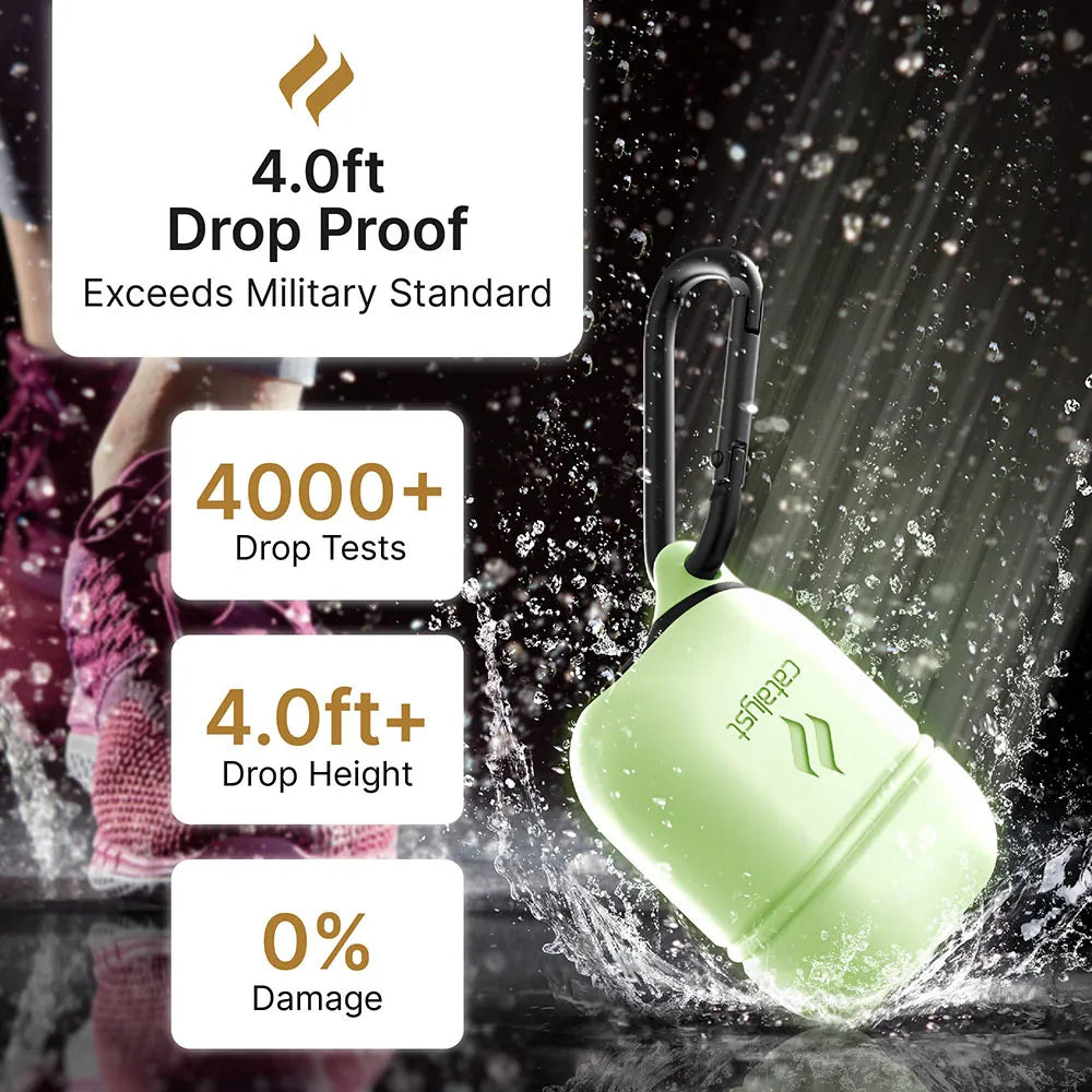 AirPods (Gen 2/1) - Waterproof Case + Carabiner-CA